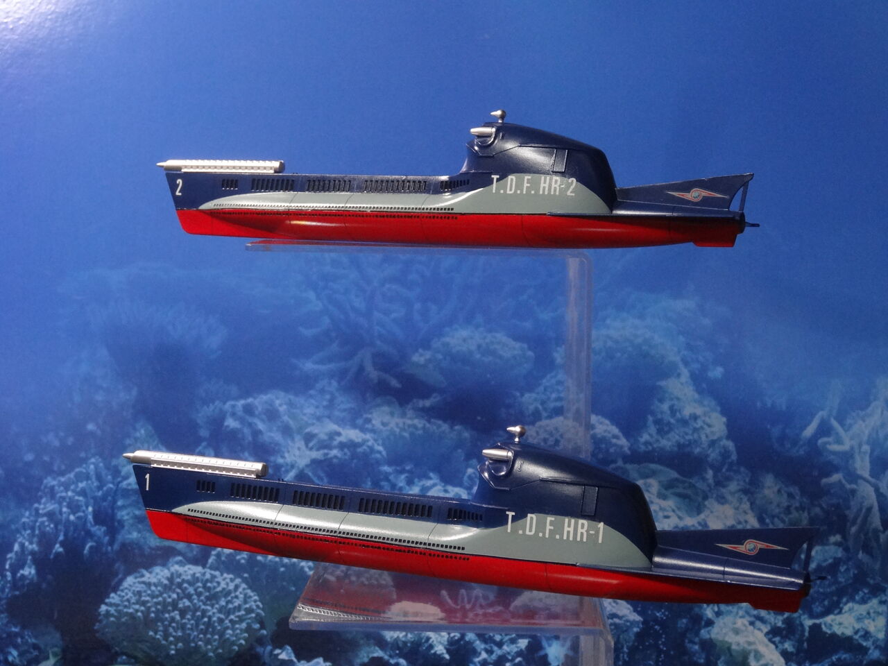 特撮 thv 食玩ウルトラ超兵器 特殊潜航機S号+ハイドランジャーA'tht061403