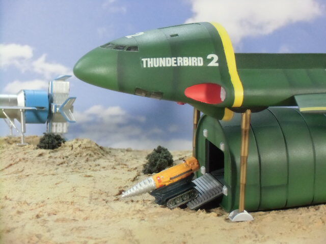 サンダーバード2号 1／350モデル製作記 : ミドリ科学商店