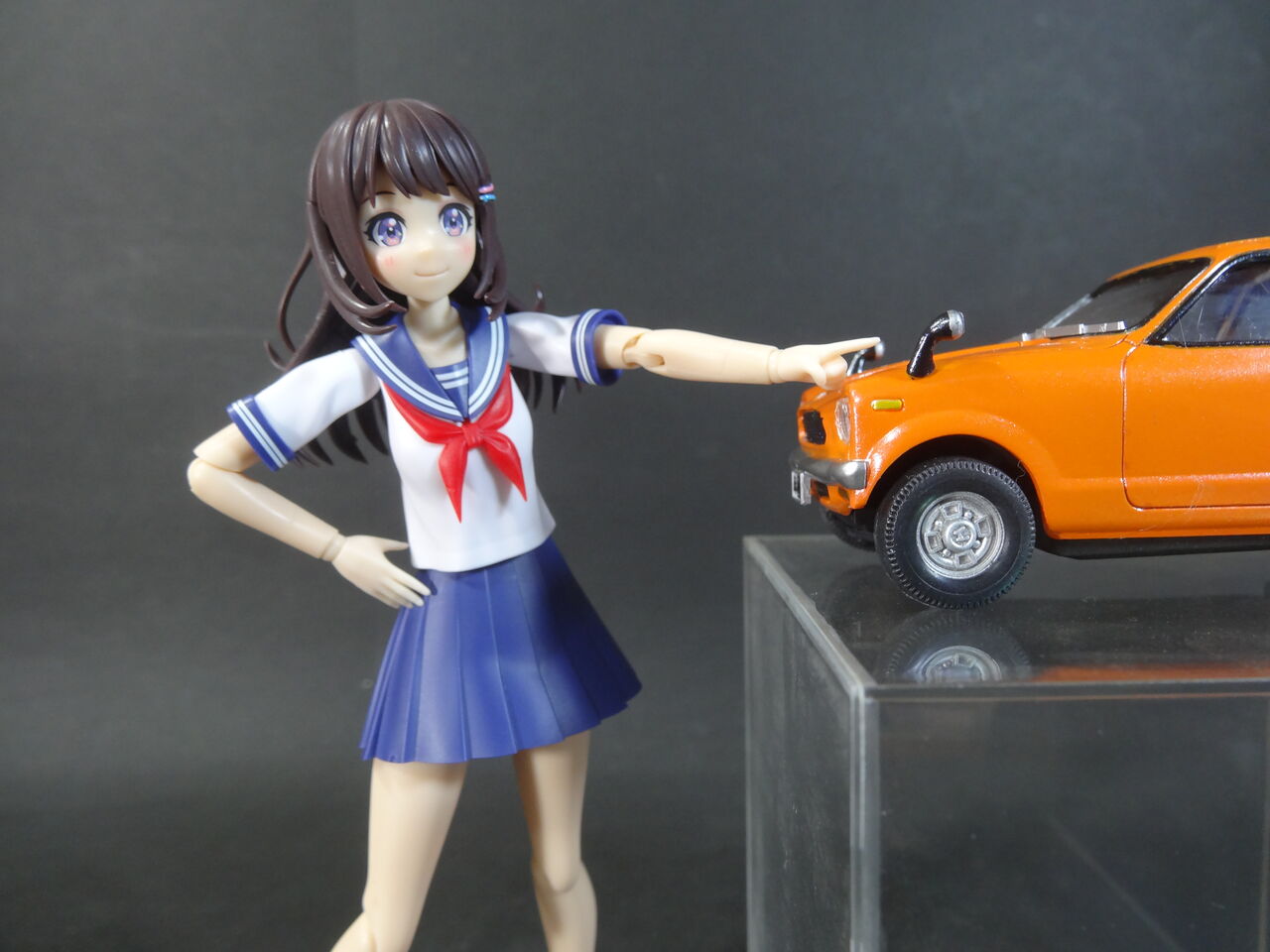 ホンダZ 1／32モデル製作記（まどか解説） : ミドリ科学商店