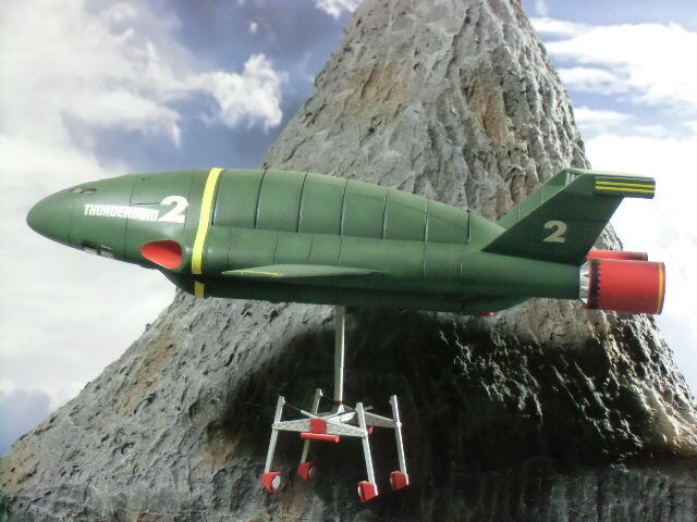 サンダーバード第8話「死の谷」 1/350ジオラマ製作記 サンダーバード第8話「死の谷」 1/350ジオラマ製作記
