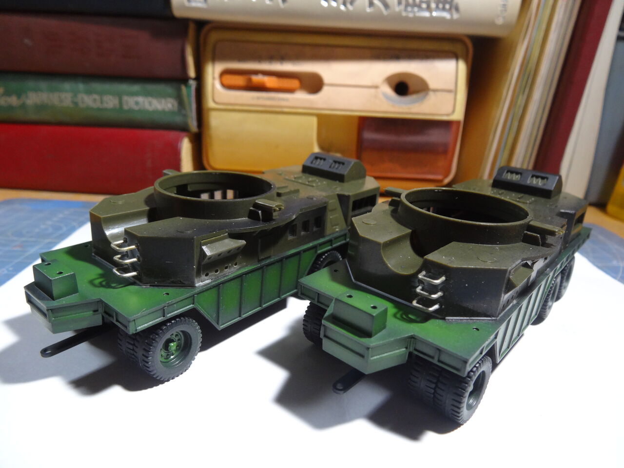 66式メーサー殺獣砲車～サンダ対ガイラ～ 1／87モデル製作記