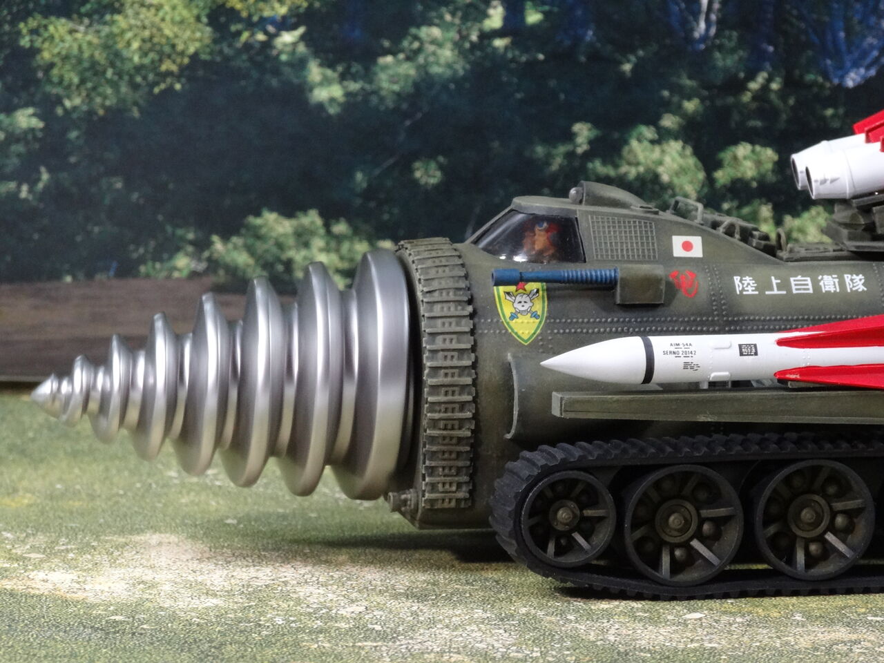 SF戦車 1／48モデル共演 : ミドリ科学商店～1960年代