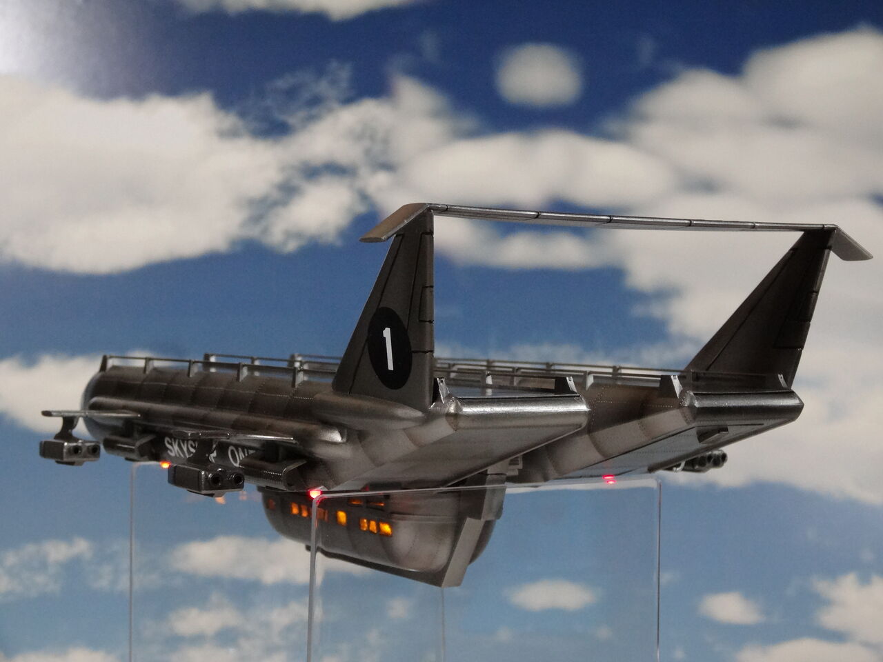 スカイシップ1~サンダーバード6号~ 1/350モデル製作記 スカイシップ1~サンダーバード6号~ 1/350モデル製作記
