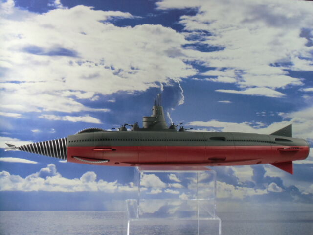 海底軍艦 轟天号 1／350モデル彩色済み完成品 : ミドリ科学
