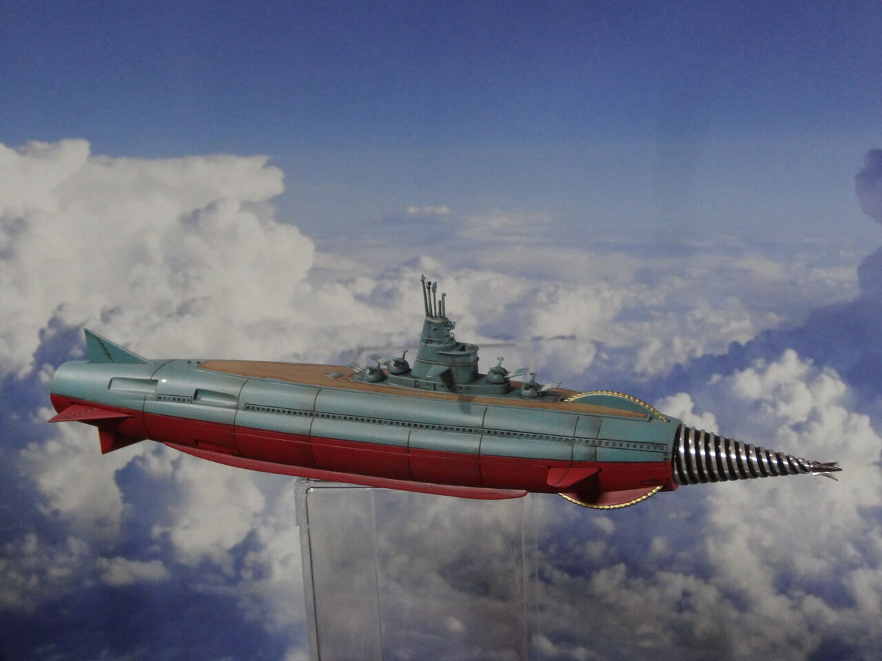 海底軍艦 轟天号 1／700モデル製作記 : ミドリ科学商店