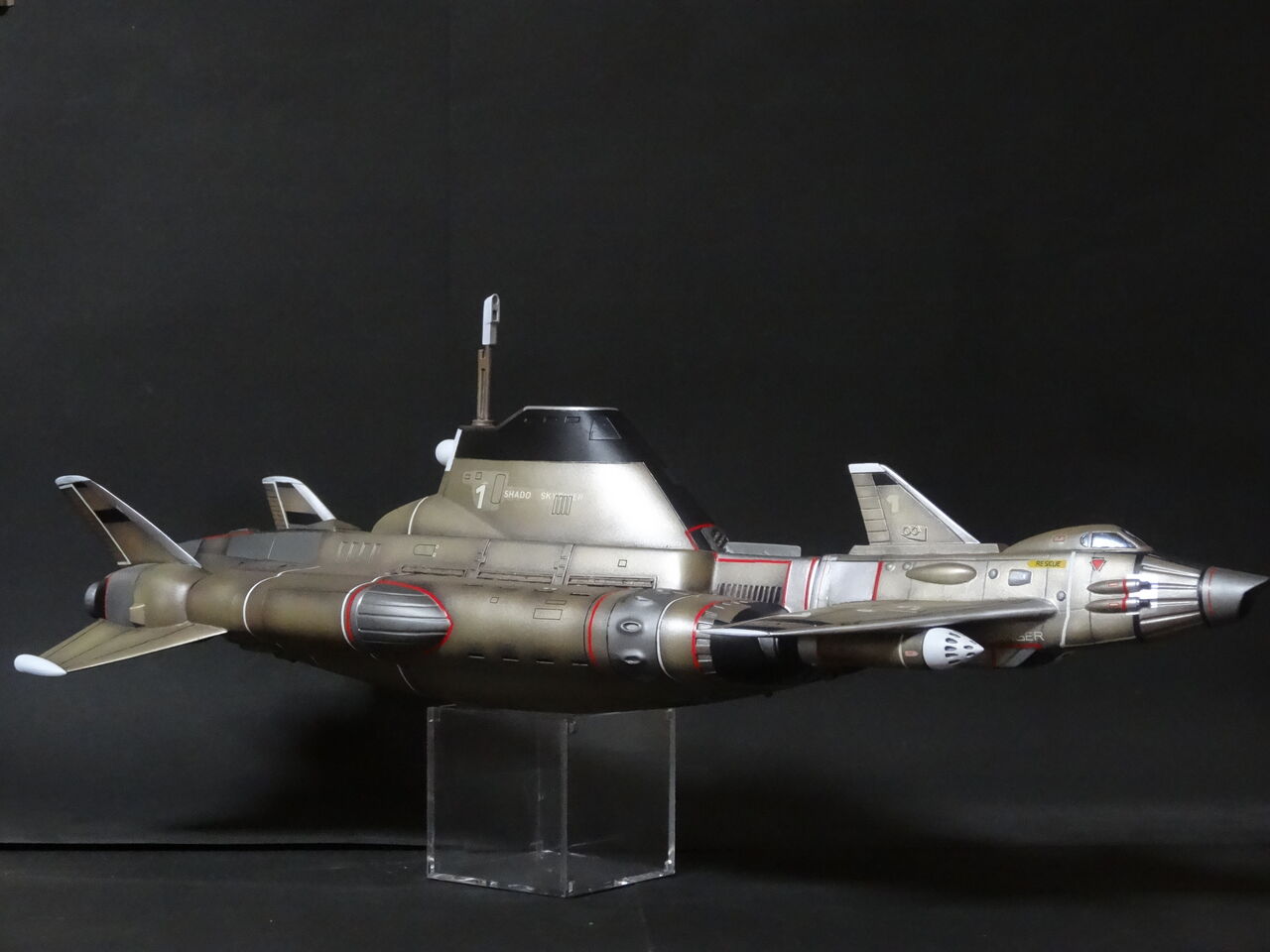 スカイダイバー~謎の円盤UFO~ 1/72モデル製作記(2作目 スカイダイバー~謎の円盤UFO~ 1/72モデル製作記(2作目