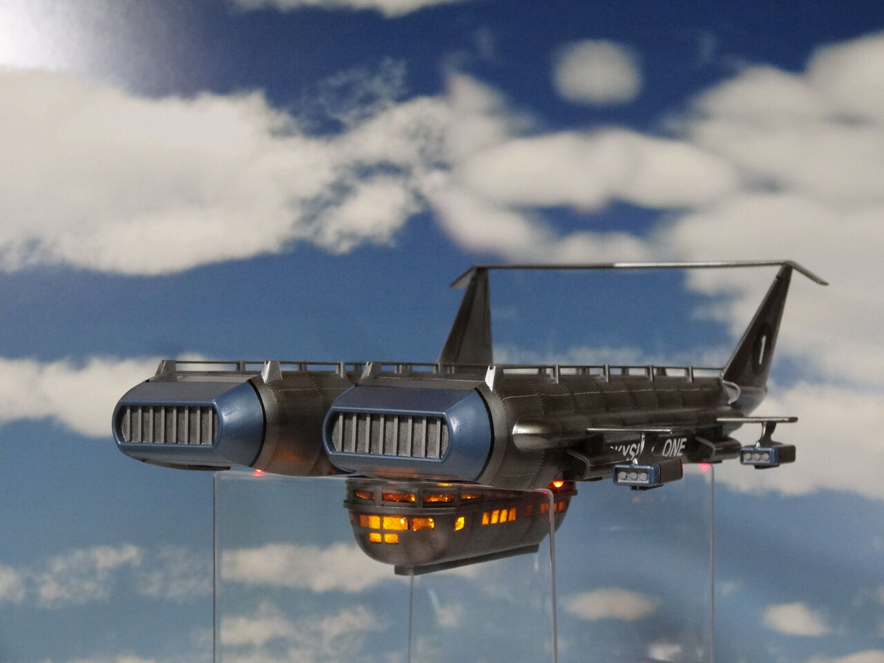 スカイシップ1~サンダーバード6号~ 1/350モデル製作記 スカイシップ1~サンダーバード6号~ 1/350モデル製作記