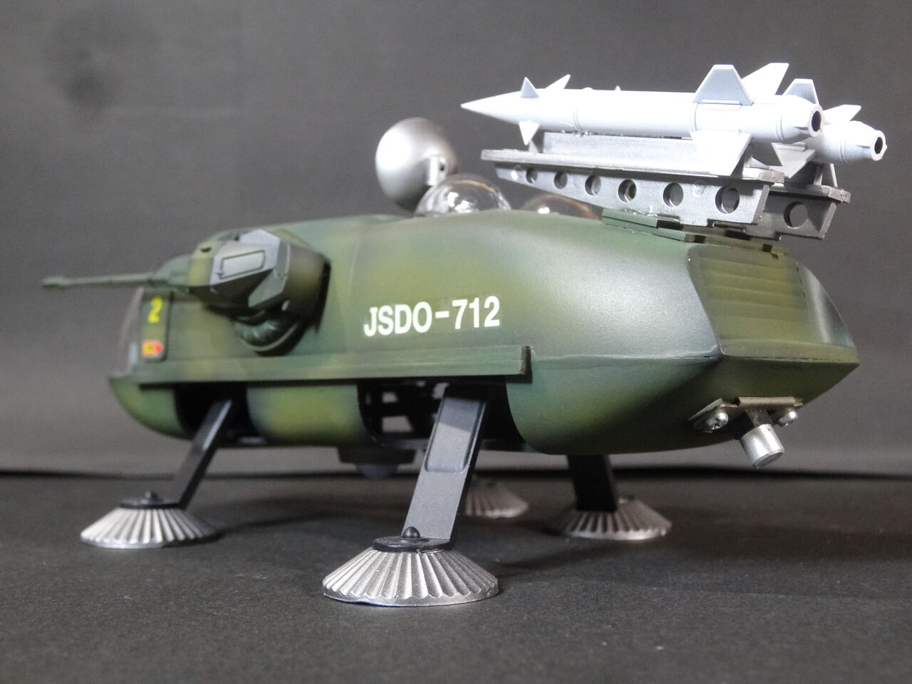 宇宙戦車サターン（日東科学）約1／62モデル製作記 : ミドリ科学