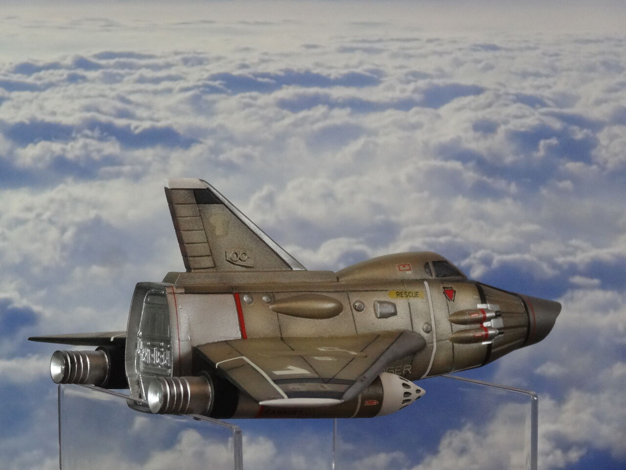 スカイダイバー～謎の円盤UFO～ 1／72モデル製作記（2作目