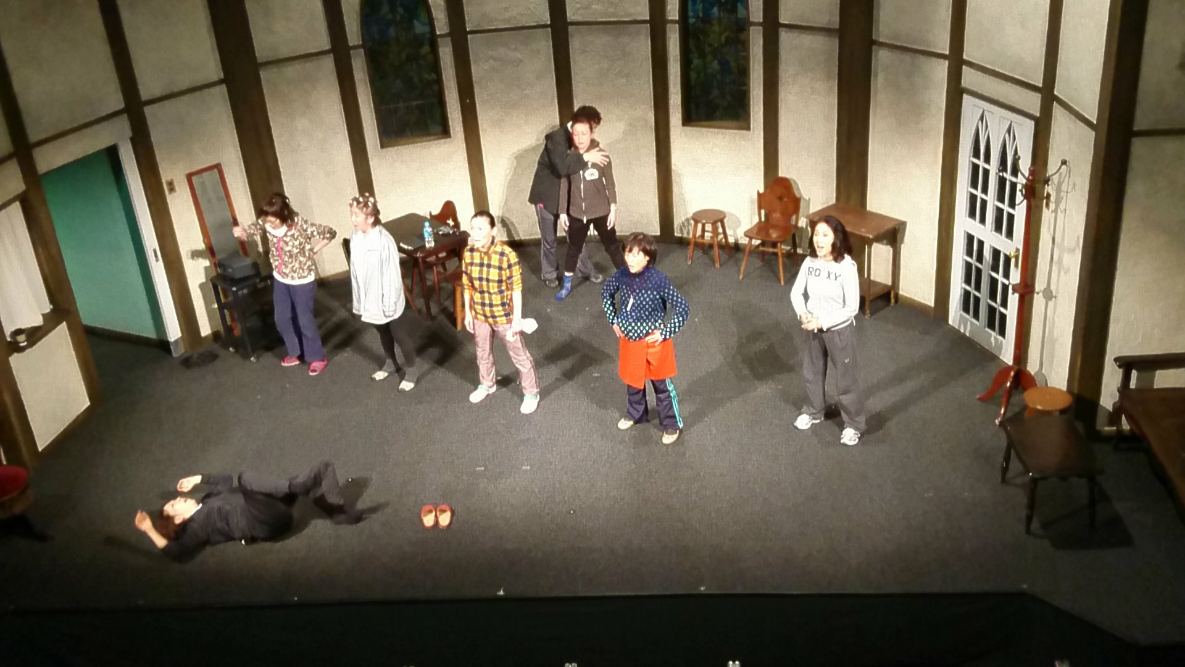 カレンダー ガールズ 準備 テアトル エコー稽古場日誌