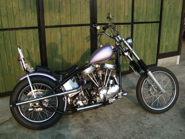1949FL Panhead 1951EL Pan and 1972FX Shovel. : 成田自動車 1949FL Panhead 1951EL Pan and 1972FX Shovel. : 成田自動車