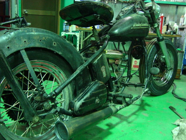 Harley-Davidson ナックル　パン　WL Yパイプ　ビンテージ Harley-Davidson ナックル パン WL プライマリーカバー 公式通販