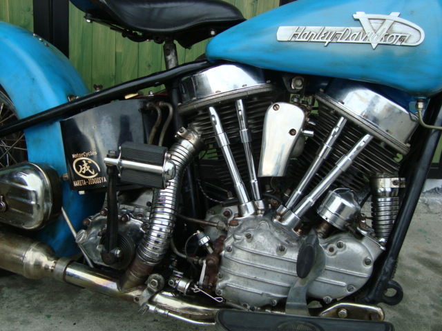 Harley-Davidson ショベル，パンヘッド当時物分割タンク Harley-Davidson ショベル，パンヘッド当時物分割タンク