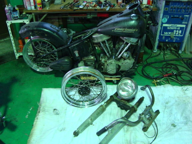 1951EL PanHead : 成田自動車 ビンテージハーレー＆カスタム