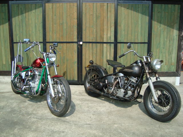 1951EL PanHead & 1972FX Shovel Chopper 27 : 成田自動車