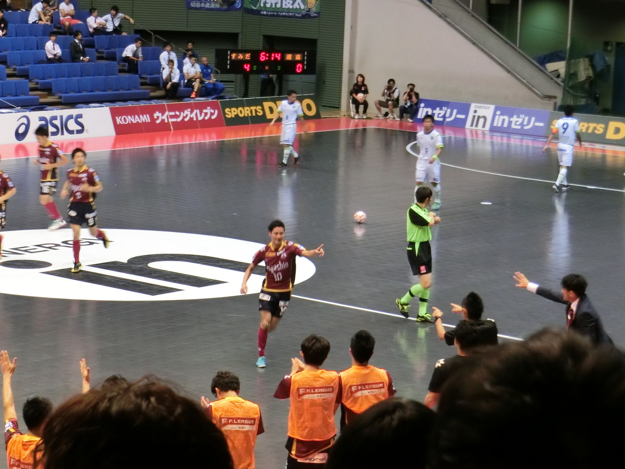 お盆の東京旅 Fリーグを観よう 2 北信越リーグ最小 Gkのフットサルな日々 オトblog お盆の東京旅 Fリーグを観よう 2 北信越リーグ最小 Gkのフットサルな日々 オトblog