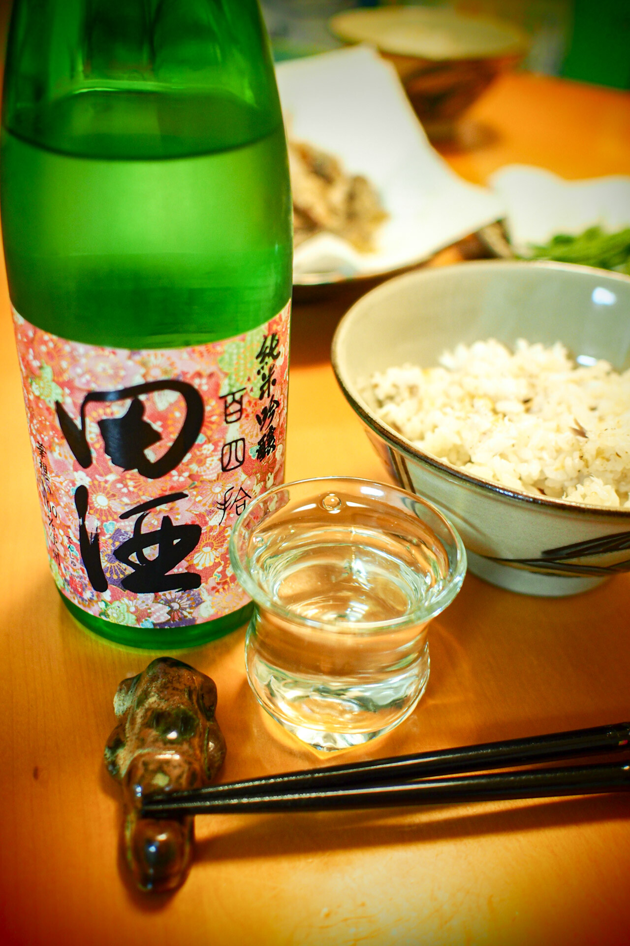 日本酒 田酒 純米吟醸 百四拾 華想い 桜ラベル 青森 五十にして四十九年の非を知る のblog