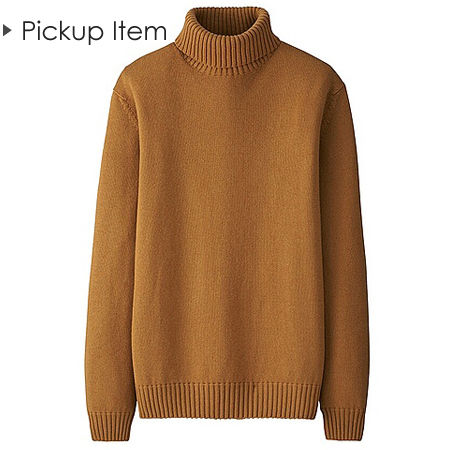 UNIQLO UNIQLO U カシミヤブレンドタートルネックセーター