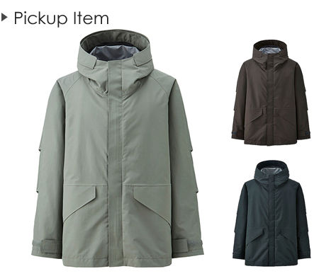 UNIQLO U ユニクロ ユー ブロックテックパーカ