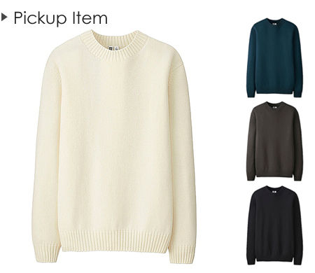 UNIQLO U ユニクロ ユー カシミヤブレンドクルーネックセーター