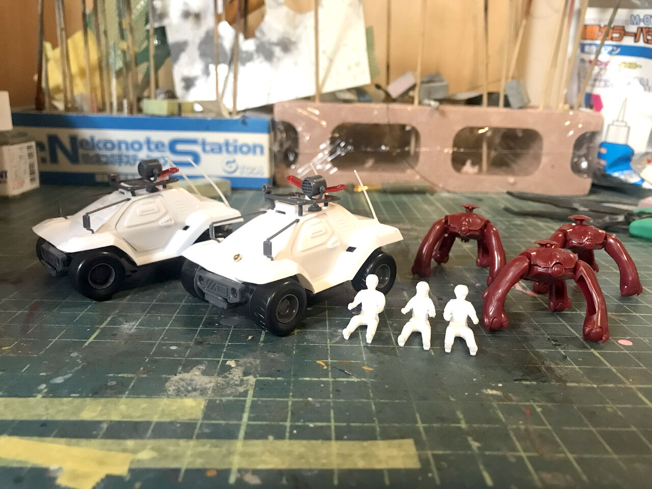 機動警察パトレイバー】アオシマ製 1/43「98式特型指揮車 機動警察パトレイバー】アオシマ製 1/43「98式特型指揮車