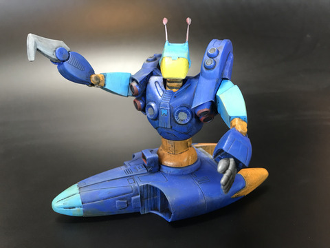 魔境伝説アクロバンチ】1/144 フォリングス／アオシマ製 旧