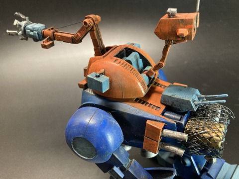 1/100スケール　浪漫堂　ソフビキット　ザブングル　完成品 41.jpg