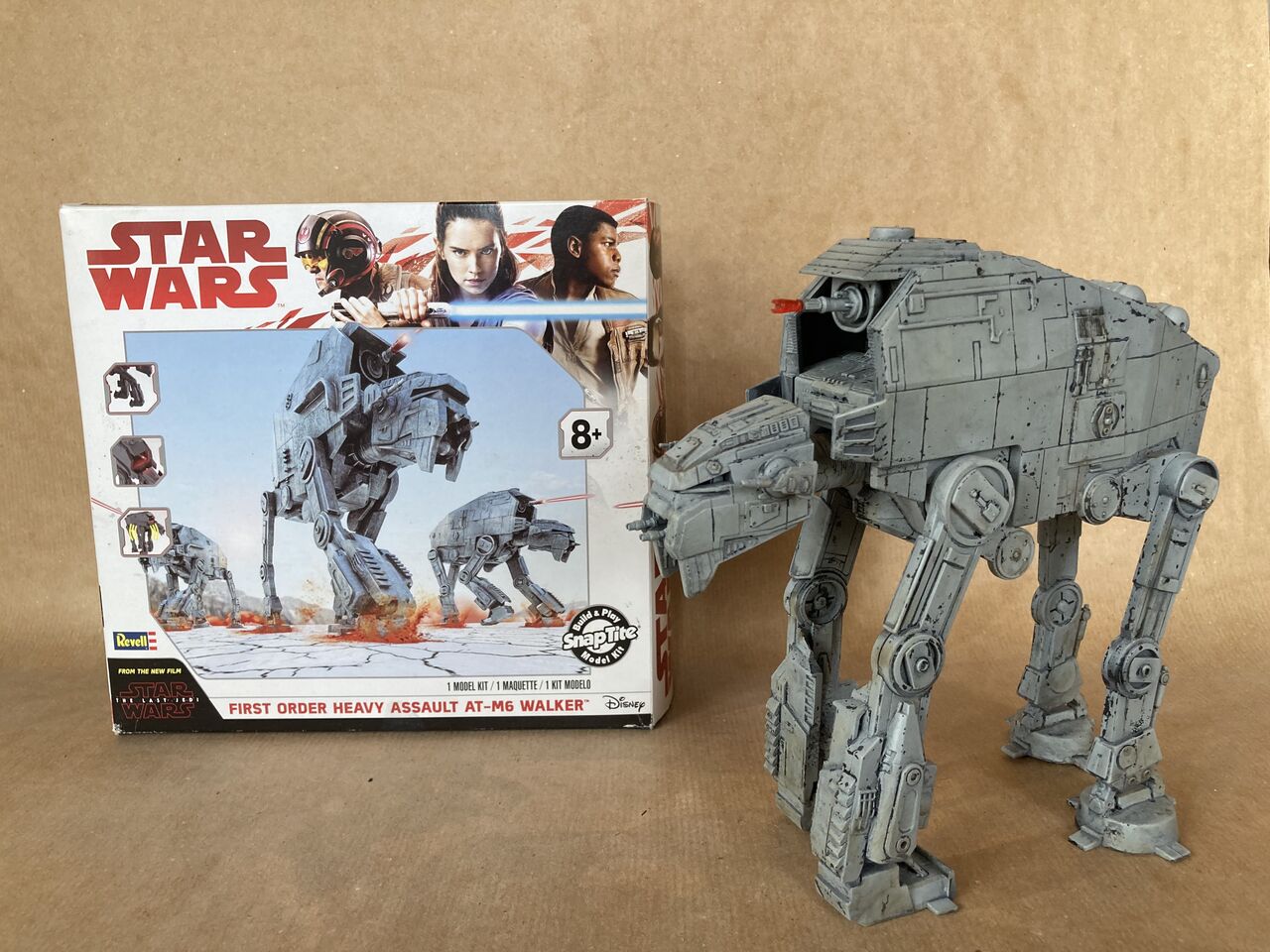 STAR WARS スターウォーズ　アーマードウォーカー　プラモデル　当時モノ スター・ウォーズ 最後のジェダイ】Revell製「AT-M6ウォーカー」音響