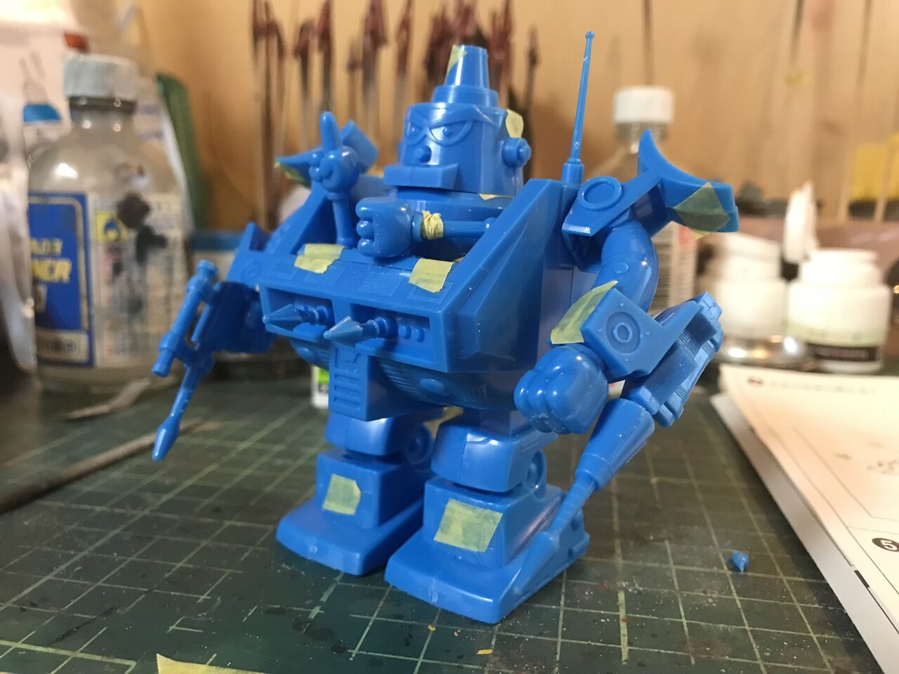 ロボダッチ】「モビルZ」 ディティールアップ／ アオシマ再販
