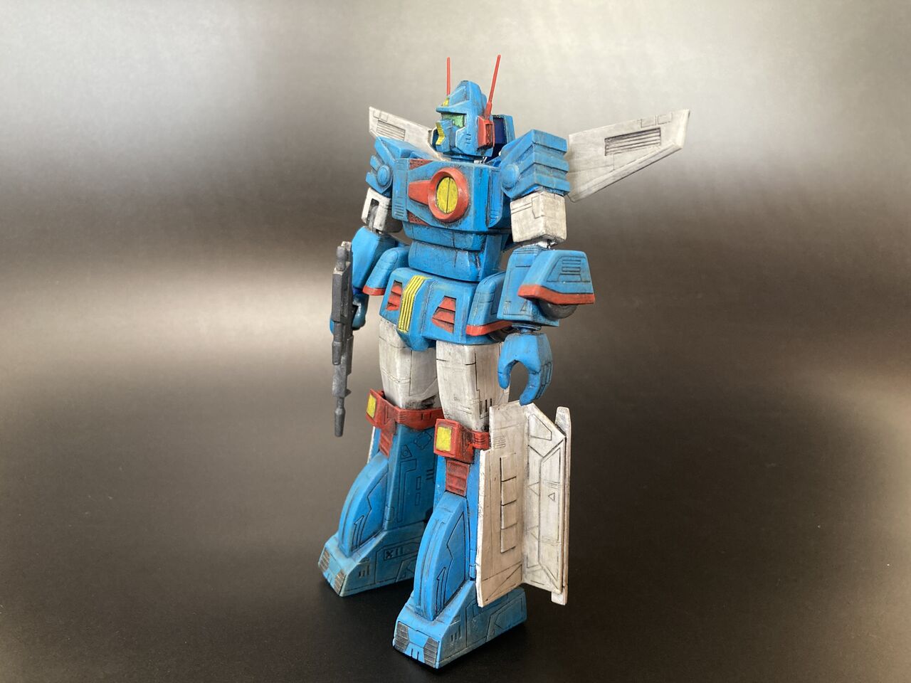 バンダイ旧キット1/144「ザブングルタイプ」お手軽ディティールアップ