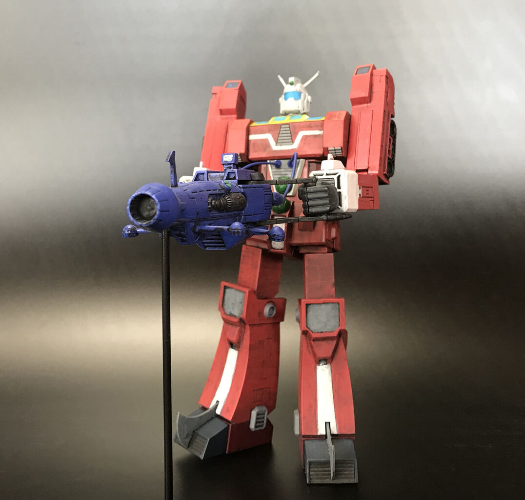 伝説巨神イデオン】「波導ガン」そして三機メカ合体へ 1/600 伝説巨神イデオン】「波導ガン」そして三機メカ合体へ 1/600
