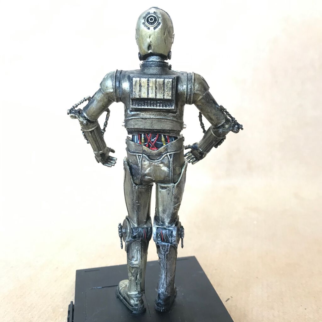 スター・ウォーズ】大失敗した!C-3PO/バンダイ製プラモデル スター・ウォーズ】大失敗した!C-3PO/バンダイ製プラモデル
