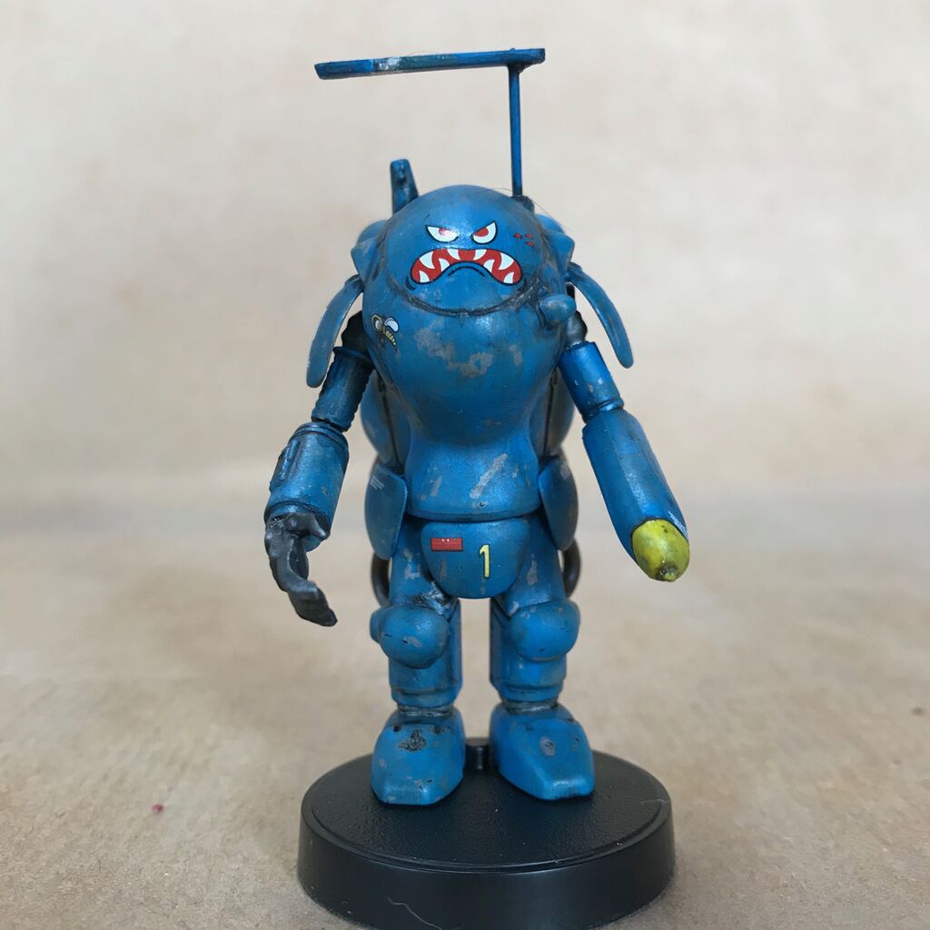 ガチャーネン 1/35 ファイヤーボールSG プラモデル完成品 全塗装