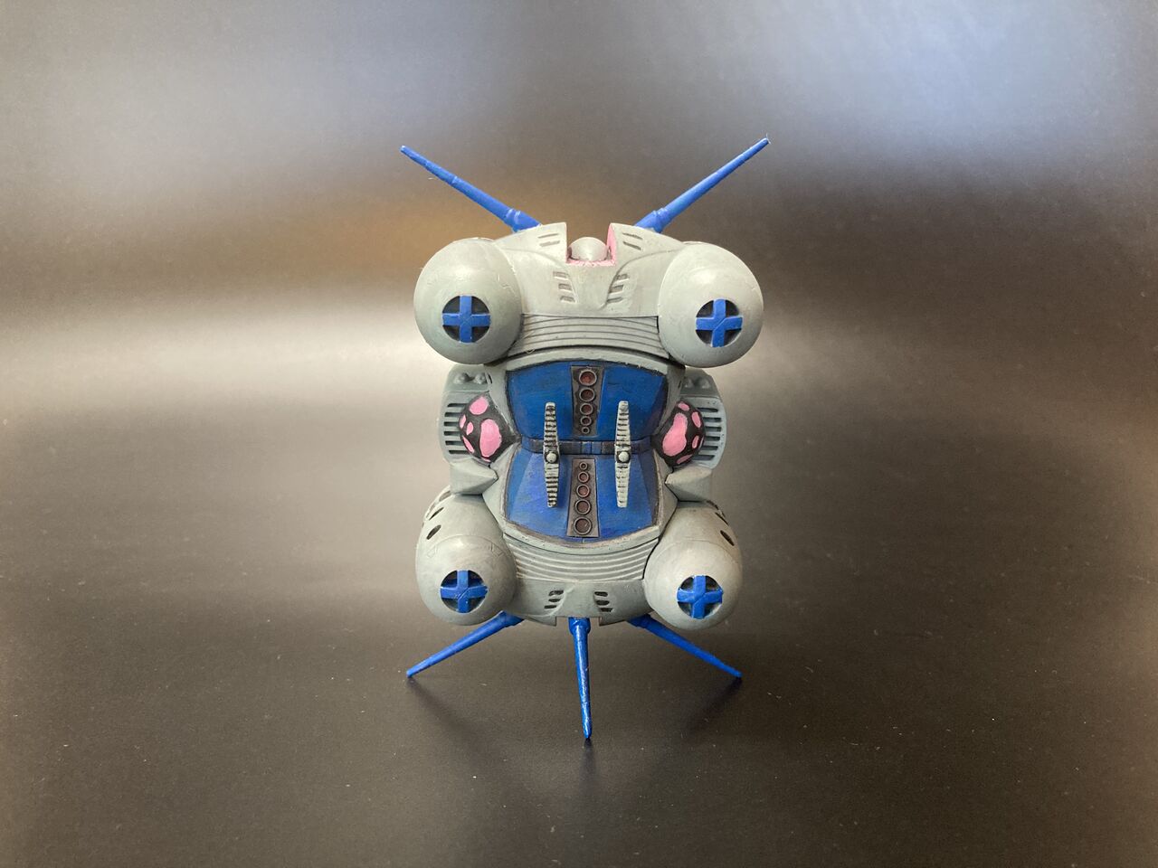 伝説巨神イデオン】アオシマ製旧キット1/1550 重機動メカ「ガルボ