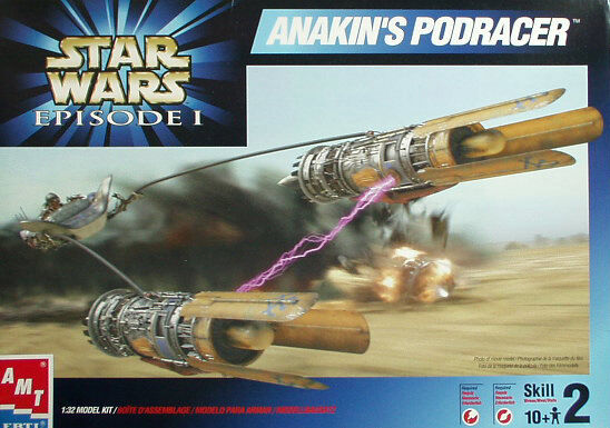 スター・ウォーズ】ANAKIN'S PODRACER／amt/ertlプラモデル : 男