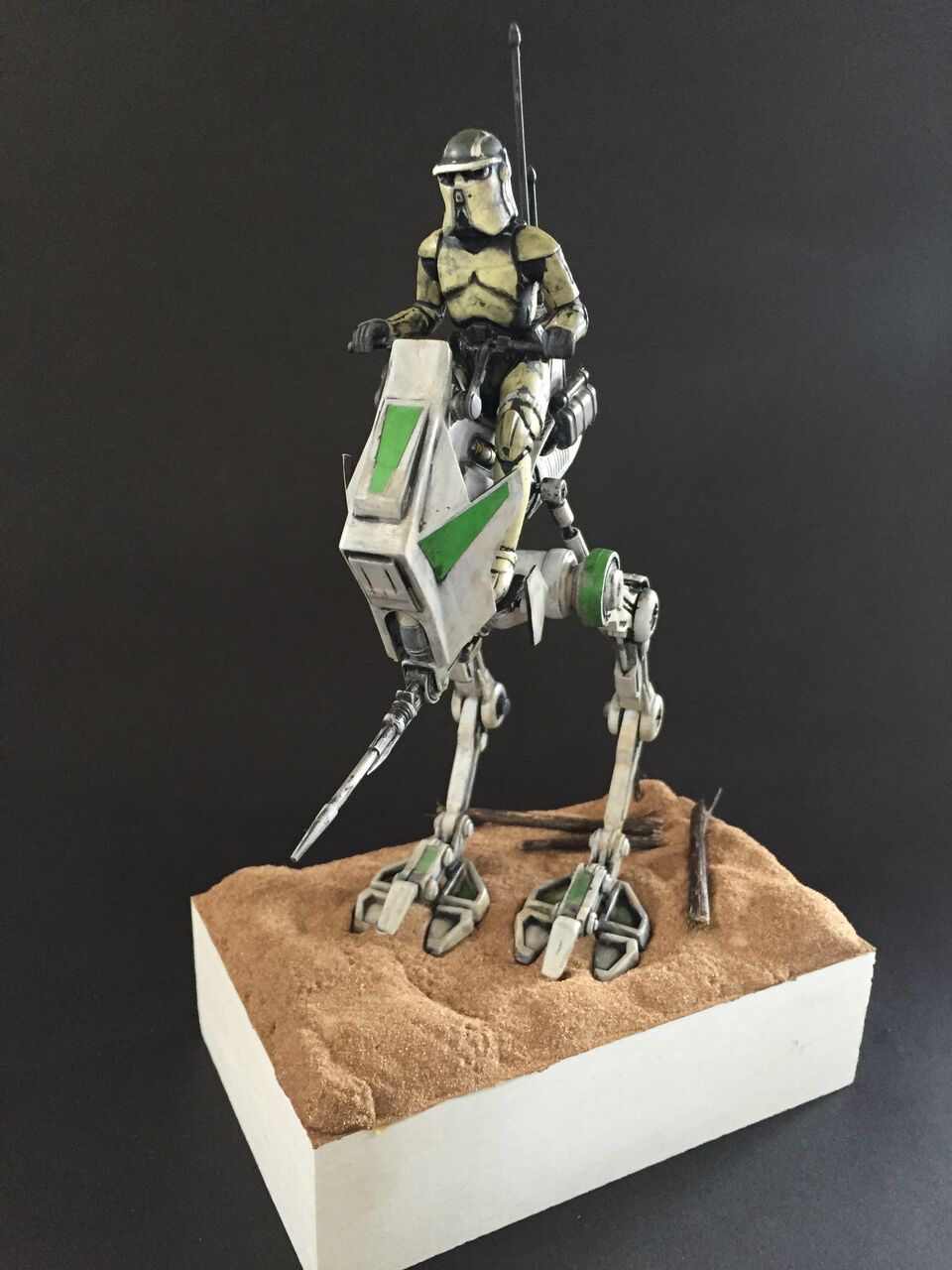 スター・ウォーズ】ドイツRevell製「AT-RT」プラモデル＆簡単ジオラマ