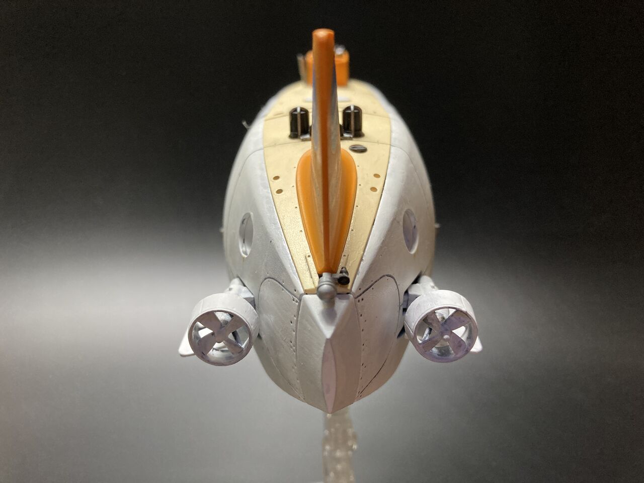 有人潜水調査船しんかい6500(推進器改造型)」バンダイ1/48 有人潜水調査船しんかい6500(推進器改造型)」バンダイ1/48