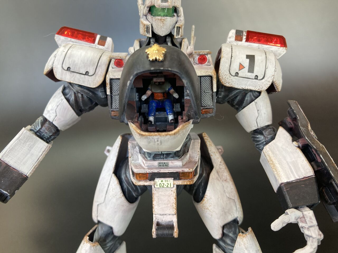 機動警察パトレイバー】アオシマ製プラモデル 1/43「AV-98