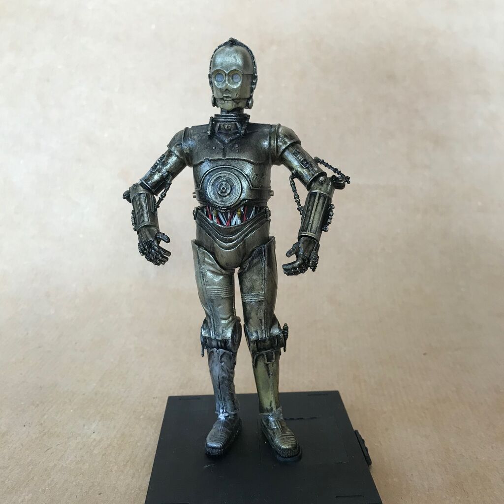 スター・ウォーズ】大失敗した!C-3PO/バンダイ製プラモデル スター・ウォーズ】大失敗した!C-3PO/バンダイ製プラモデル