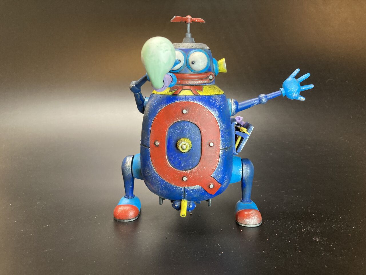 ロボダッチ】「ロボQ」 ディティールアップ／ アオシマ再販プラモデル