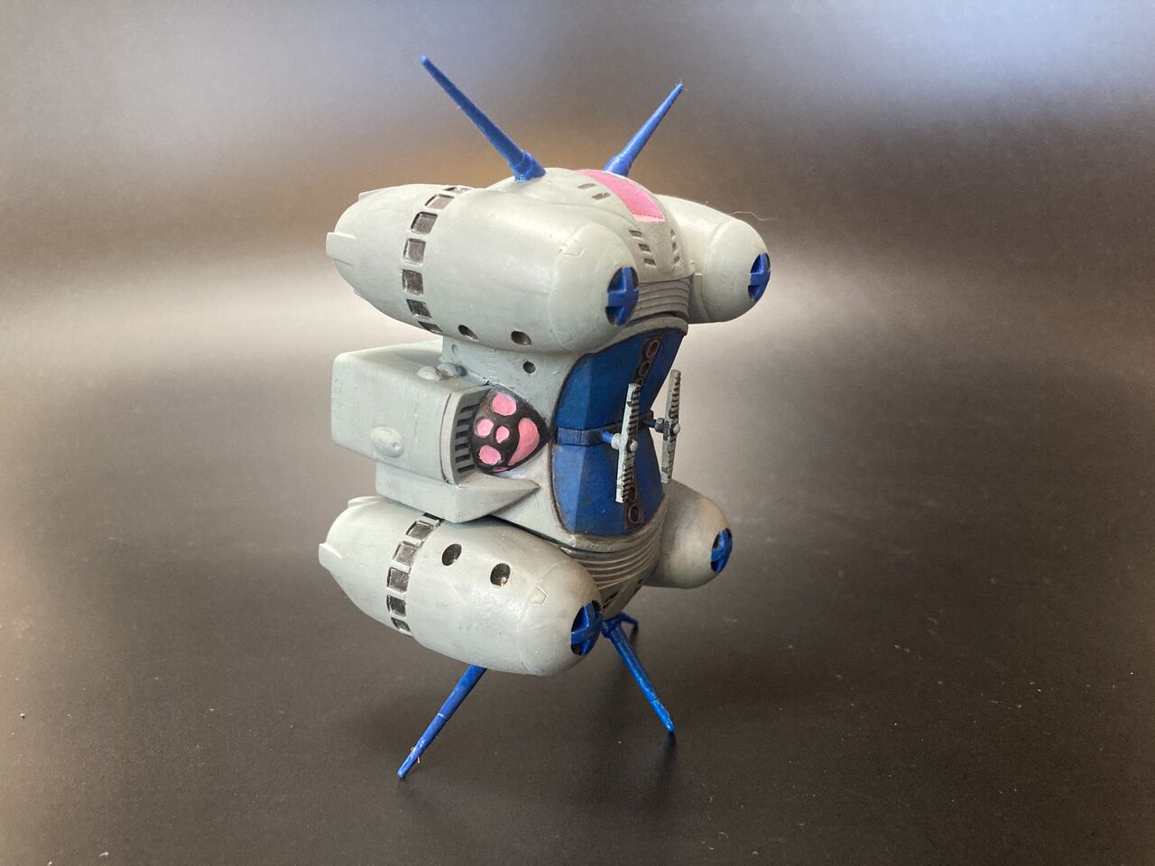 伝説巨神イデオン】アオシマ製旧キット1/1550 重機動メカ「ガルボ