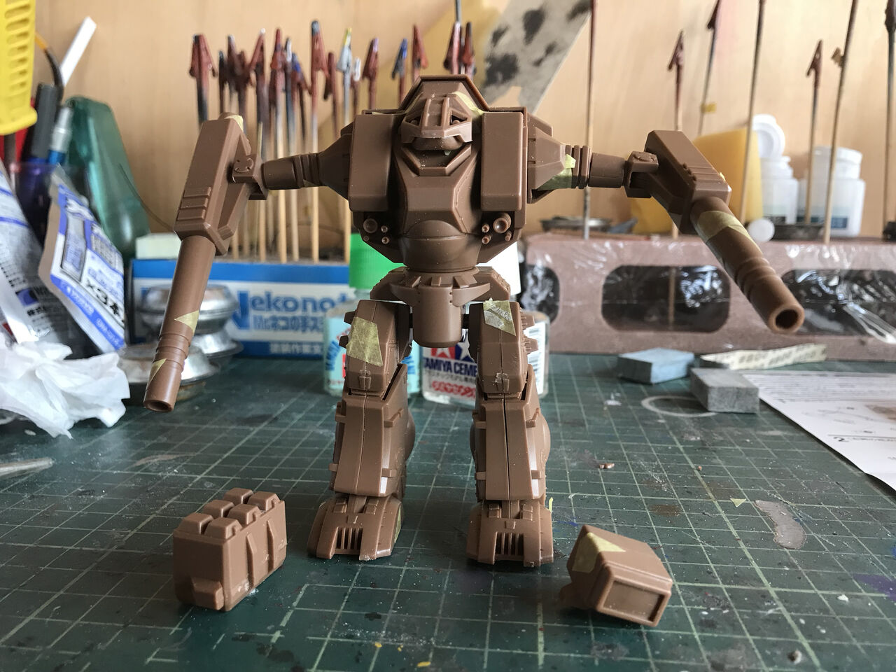 超時空要塞マクロス】再版旧キット 1/100「アタックトマホーク