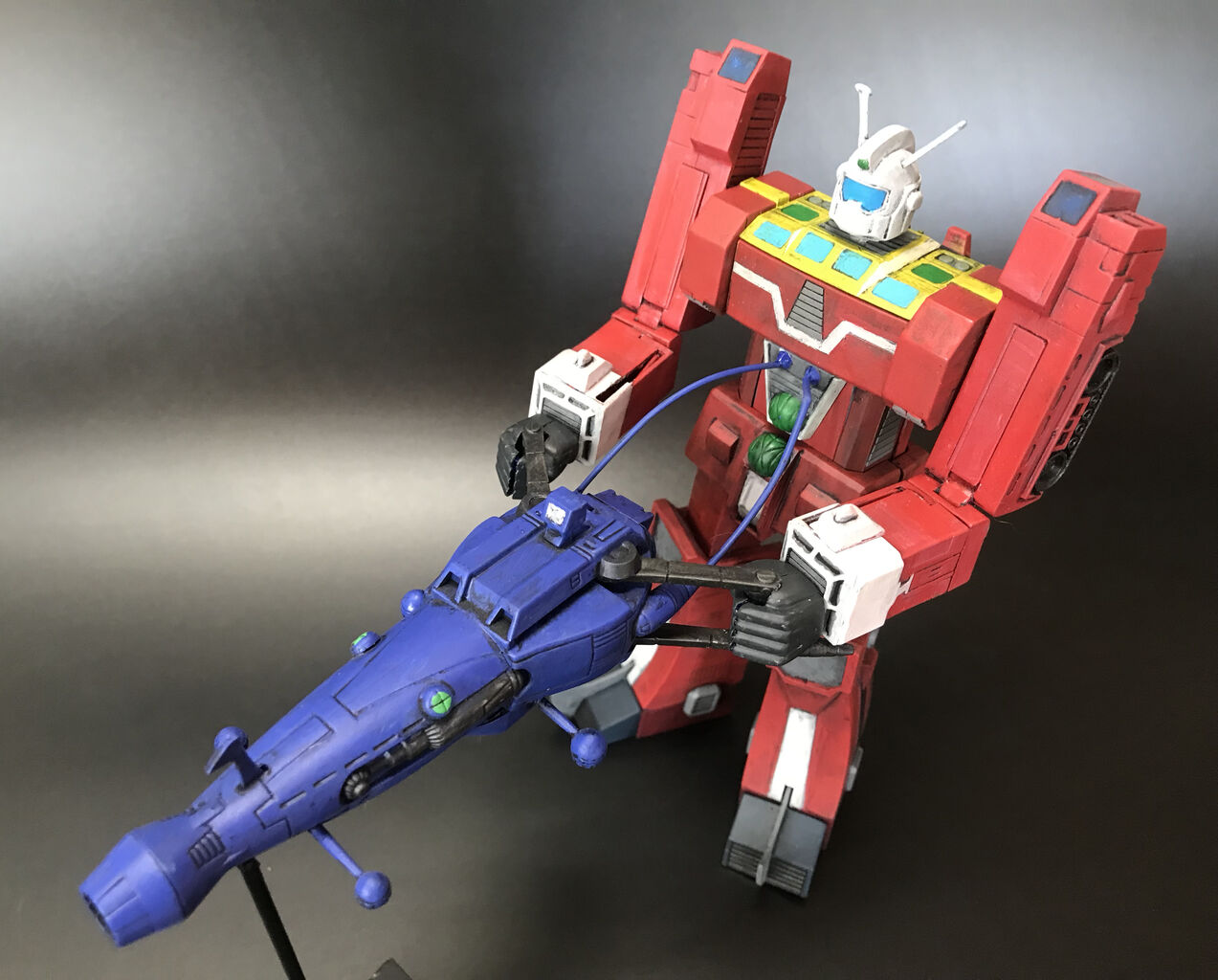 伝説巨神イデオン】「Aメカ」1/600スケール アオシマ製旧キット