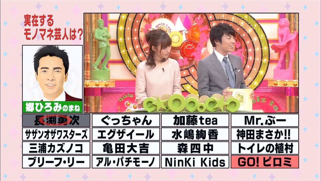 枡田絵理奈 クイズ タレント名鑑 キャプ茶 枡田絵理奈 クイズ タレント名鑑 キャプ茶