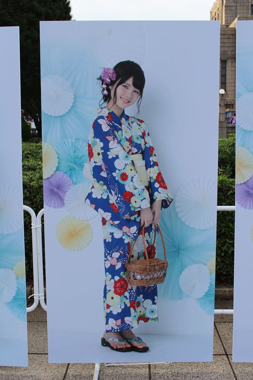 2018 真夏の全国ツアー　井上小百合　浴衣等身大パネル 2018 真夏の全国ツアー井上小百合浴衣等身大パネル
