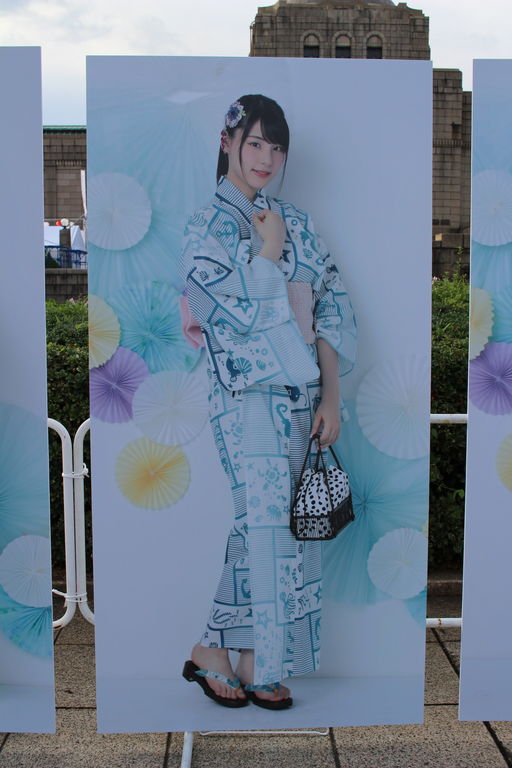 2018 真夏の全国ツアー　井上小百合　浴衣等身大パネル 2018 真夏の全国ツアー井上小百合浴衣等身大パネル