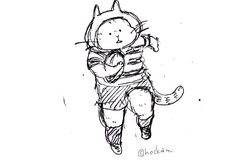 ラグビーねこ3