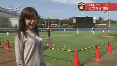 おっぱいが上がり過ぎな女子アナ