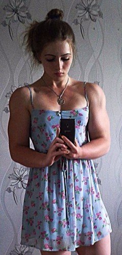 男より丈夫な筋肉を持つロシアの17歳の美少女