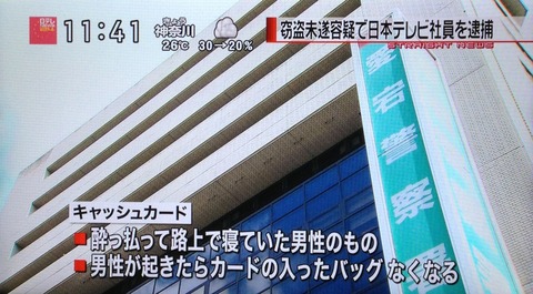 窃盗未遂で逮捕されたみのもんたの次男で日テレ社員の御法川雄斗容疑者